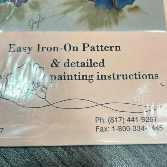 Vintage iron on pattern - Picture 2 of 3